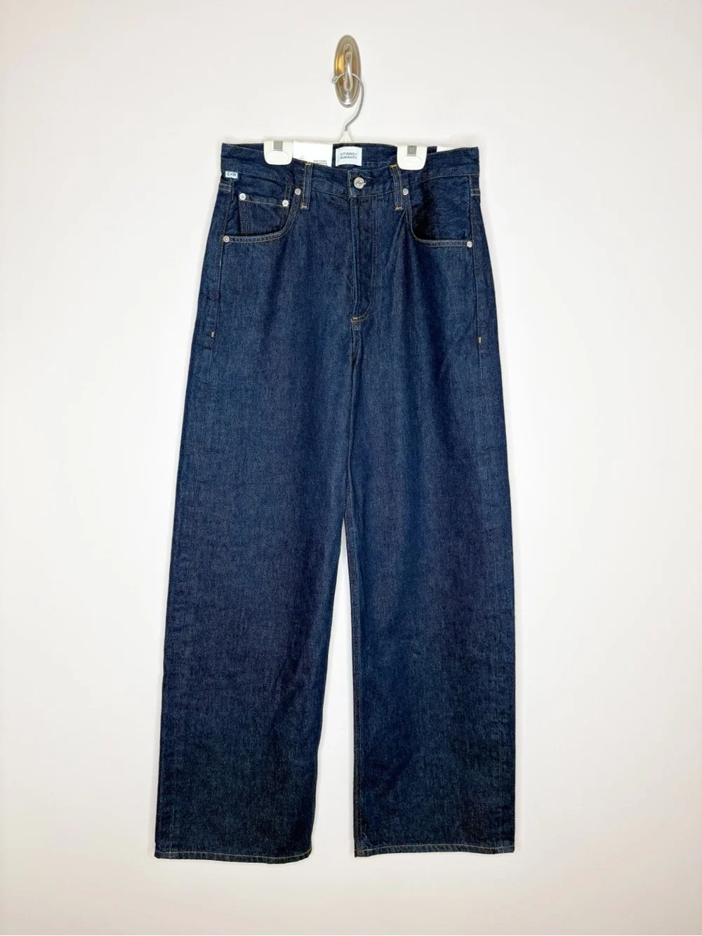 Citizens of Humanity Ayla Baggy Jean Dark Wash Amherst Size 27